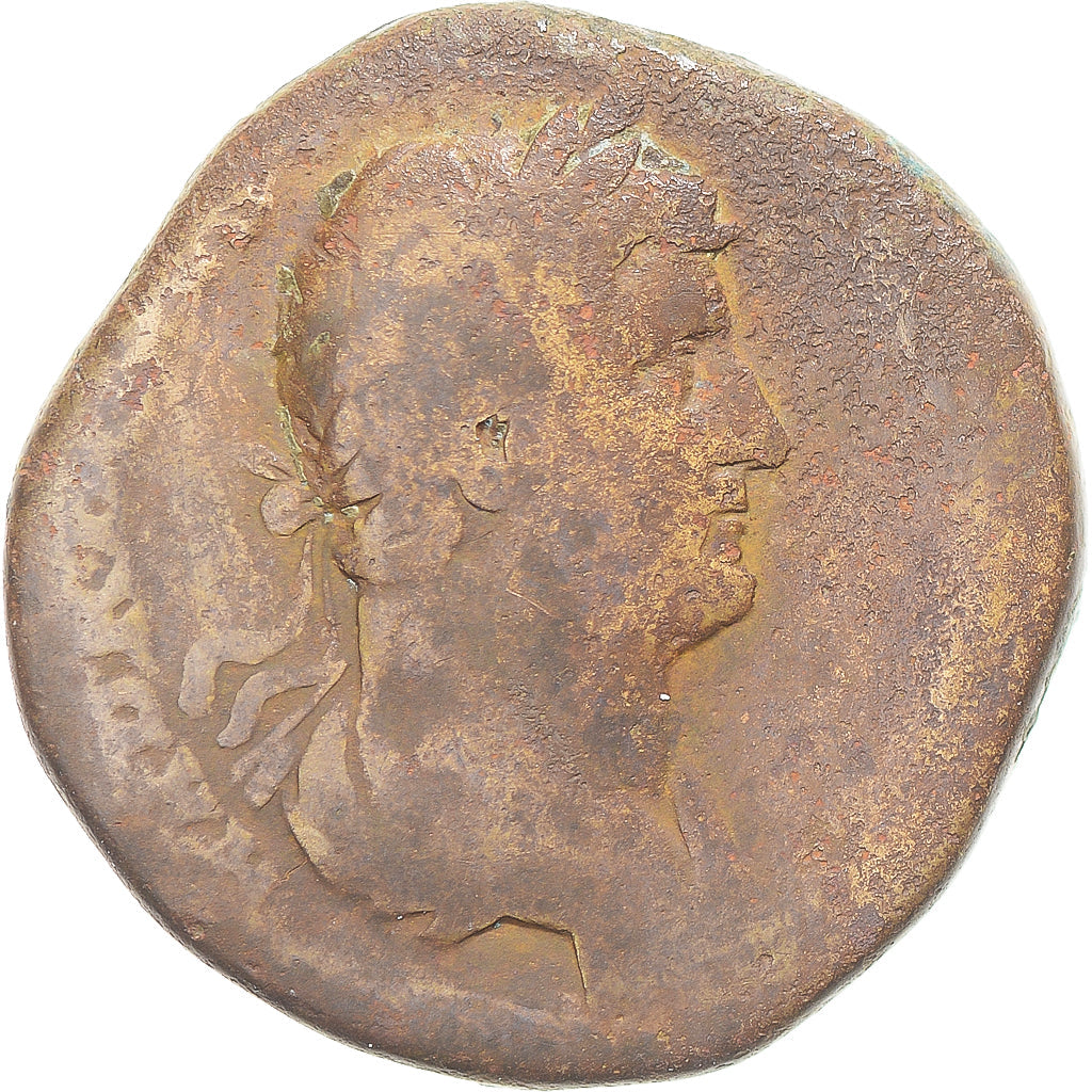 Mince,
Hadrián,
Sestertius