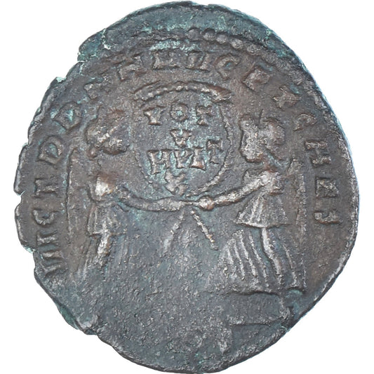 Mince,
Decentius,
Follis