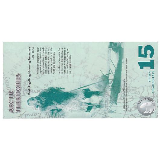 Bankovka,
Spojené státy,
15 dolarů