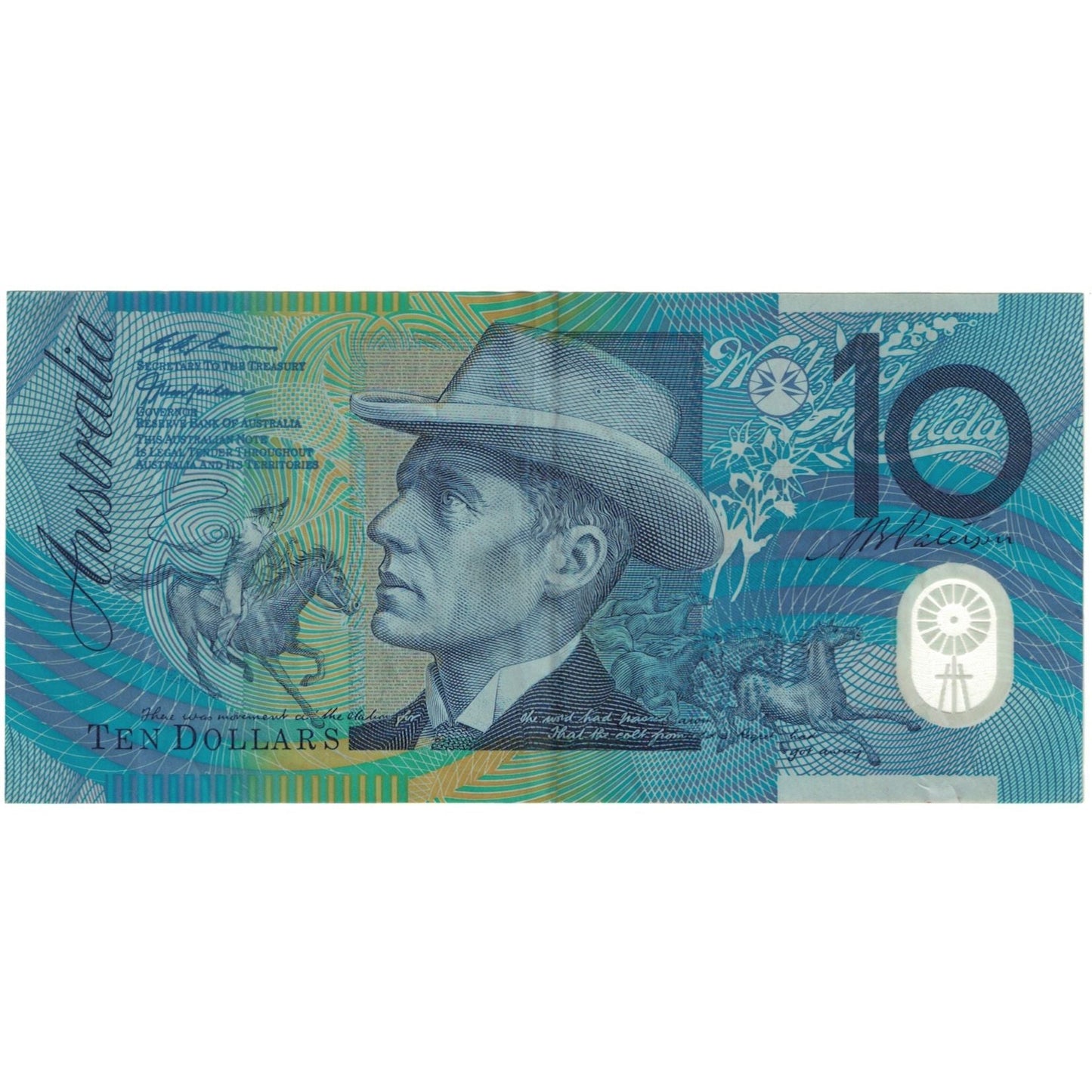 Bankovka,
Austrálie,
10 dolarů