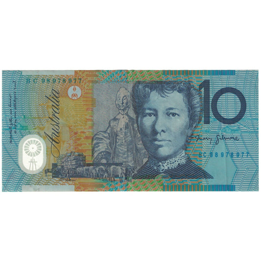 Bankovka,
Austrálie,
10 dolarů
