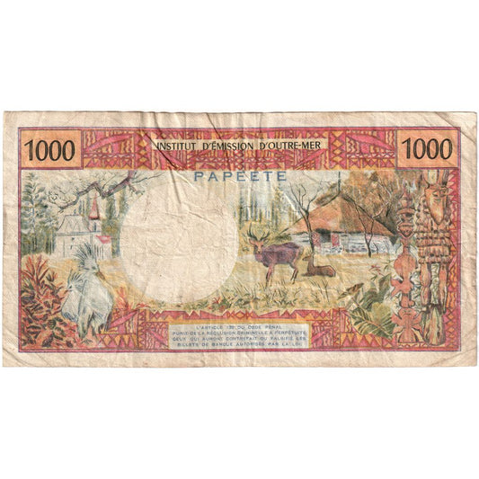 Tahiti,
1000 franků,
1985