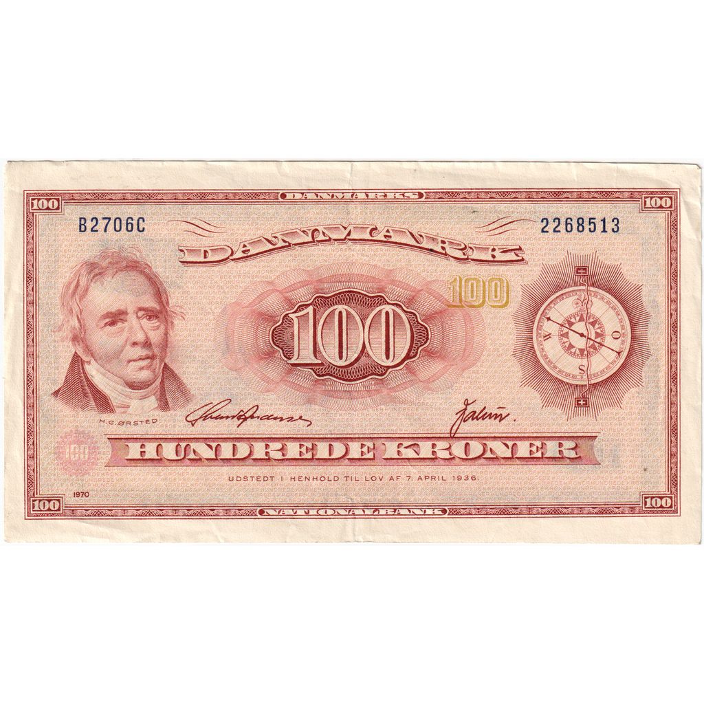 Dánsko,
100 korun,
EF(40-45)