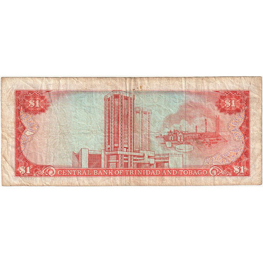Trinidad a Tobago,
1 dolar,
Nedatováno (1985)