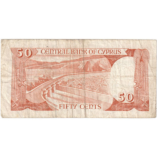 Kypr,
50 centů,
1987-04-01