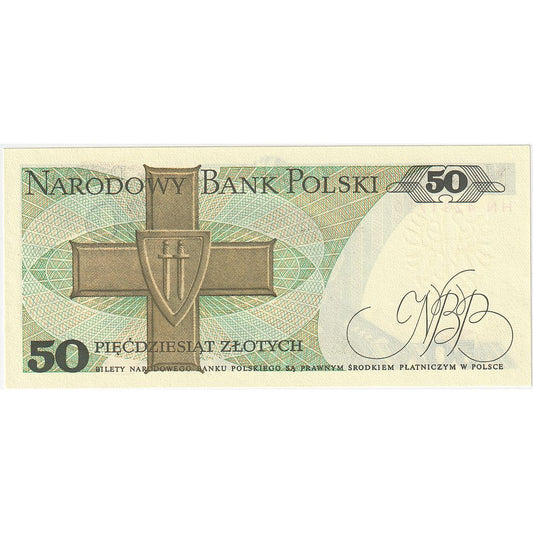 Bankovka,
Polsko,
50 zlotých
