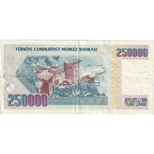 Turecko,
250,
000 lir
