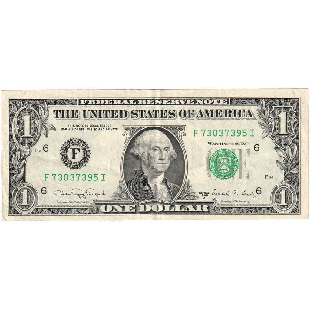 Spojené státy,
jeden dolar,
1988A
