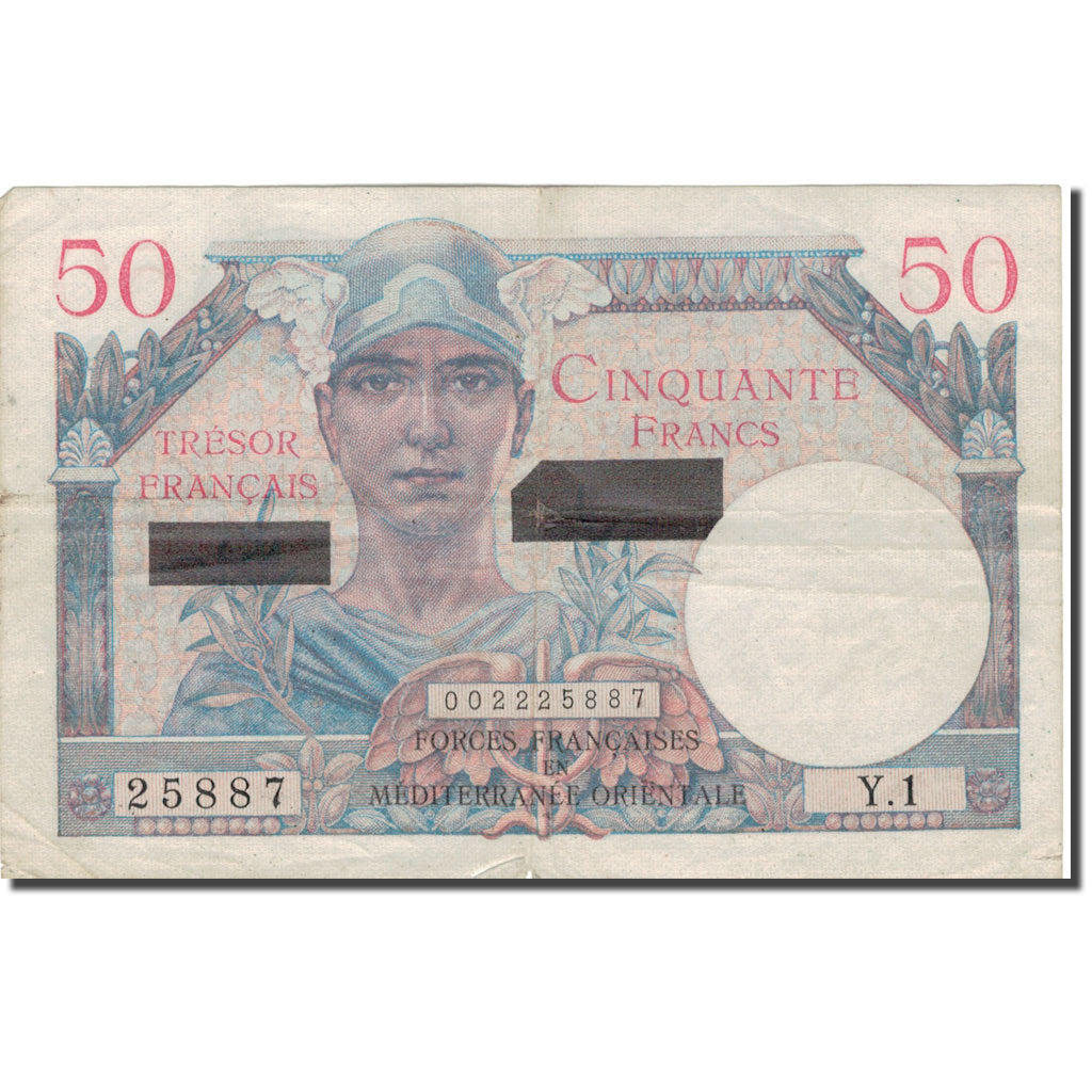 Bankovka,
Francie,
50 franků