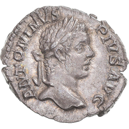 Mince, 
  
  Caracalla, 
  
  denár