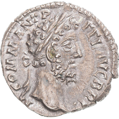 Mince, 
  
  Commodus, 
  
  denár
