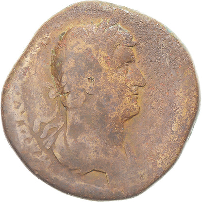 Mince, 
  
  Hadrián, 
  
  Sestertius