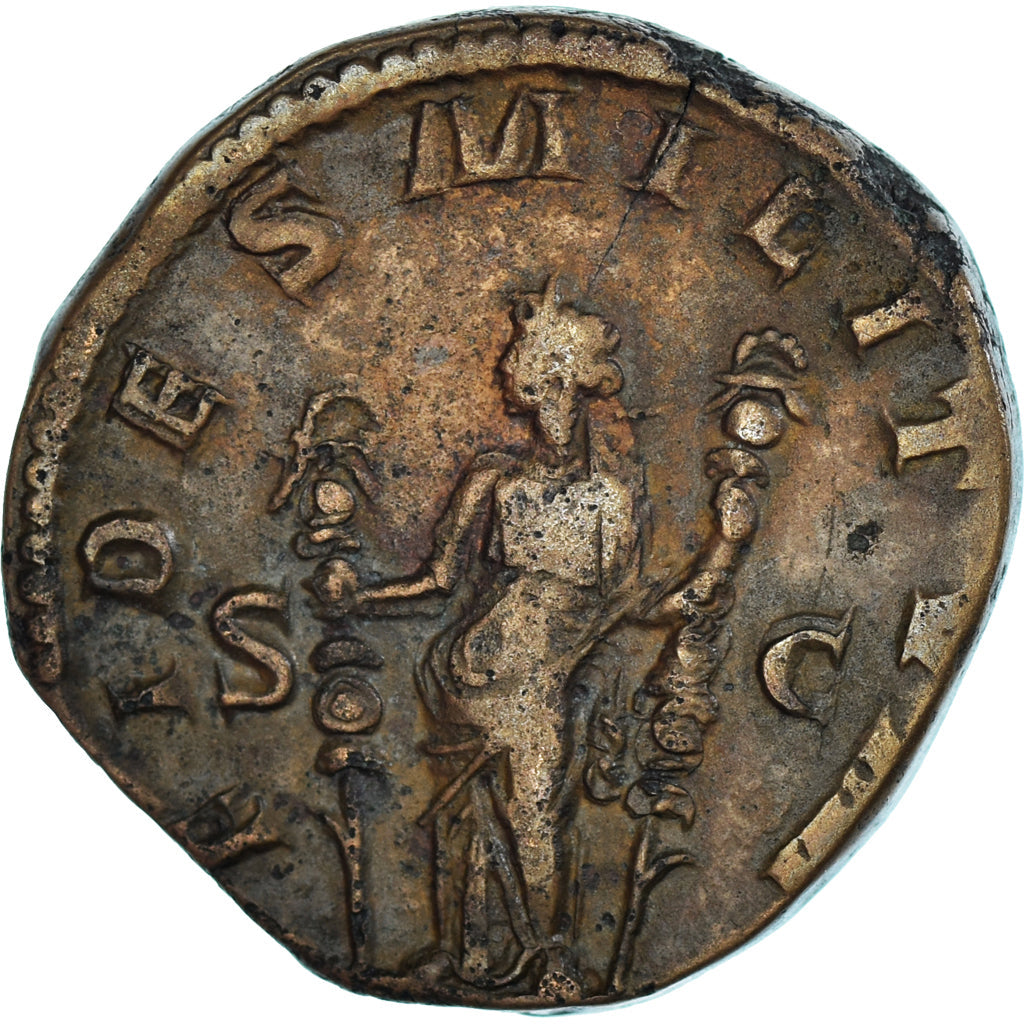 Mince, 
  
  Filip I, 
  
  Sestertius