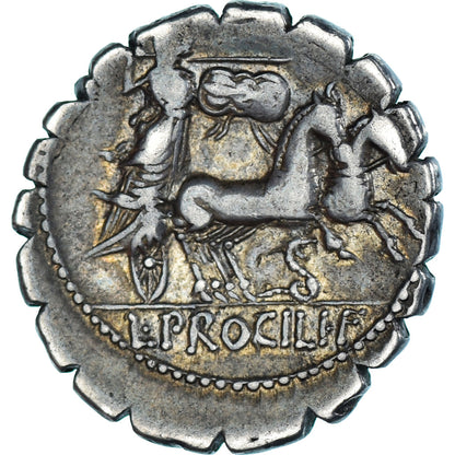 Mince, 
  
  Procilia, 
  
  Denár Serratus