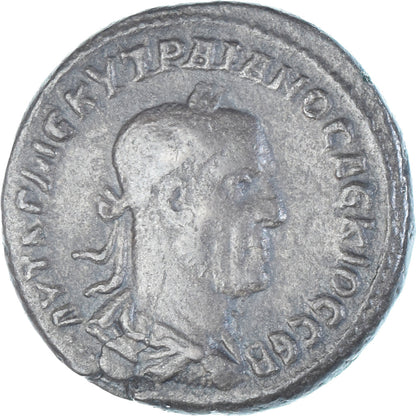 Mince, 
  
  Trajan Decius, 
  
  Tetradrachm