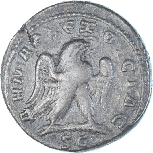 Mince, 
  
  Trajan Decius, 
  
  Tetradrachm