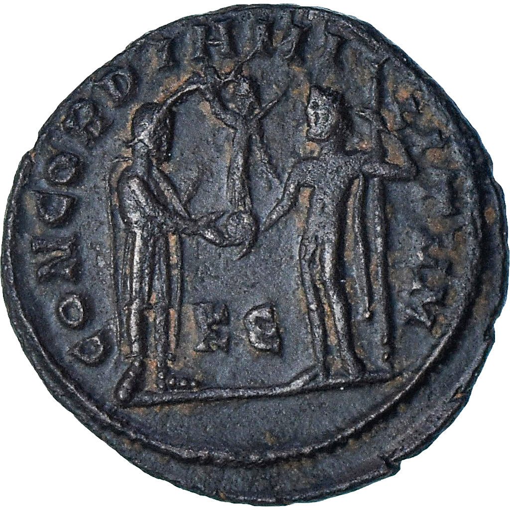 Maximianus, 
  
  Æ radiační zlomek, 
  
  295-299