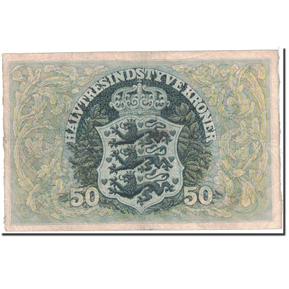 Bankovka, 
  
  Dánsko, 
  
  50 korun
