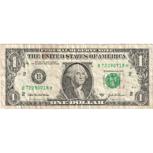 Spojené státy, 
  
  1 dolar, 
  
  2003