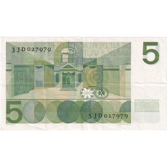Nizozemí, 
  
  5 zlatých, 
  
  1966-04-26