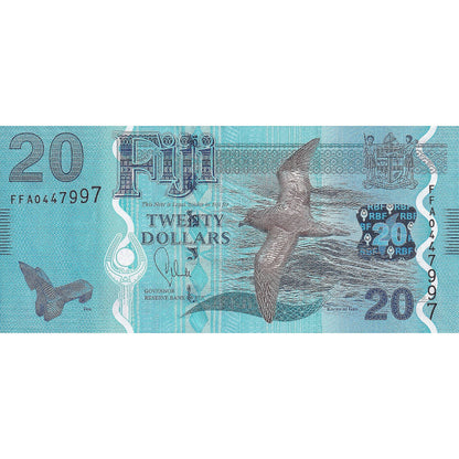 Fidži, 
  
  20 dolarů, 
  
  2013