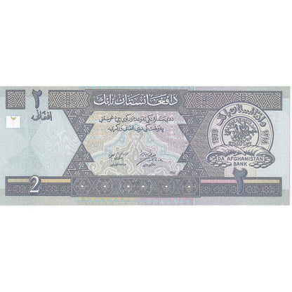 Afghánistán, 
  
  2 Afghánci, 
  
  2002