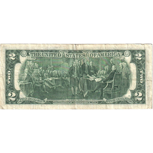 Spojené státy, 
  
  2 dolary, 
  
  1976