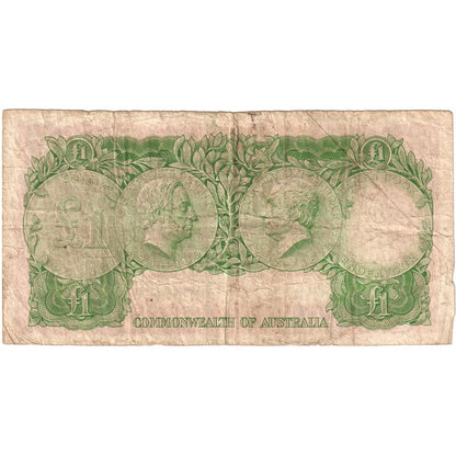 Austrálie, 
  
  1 libra, 
  
  Nedatováno (1960-1961)