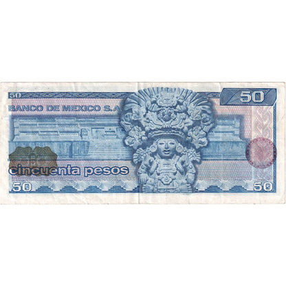 Mexiko, 
  
  50 pesos, 
  
  1976-07-08