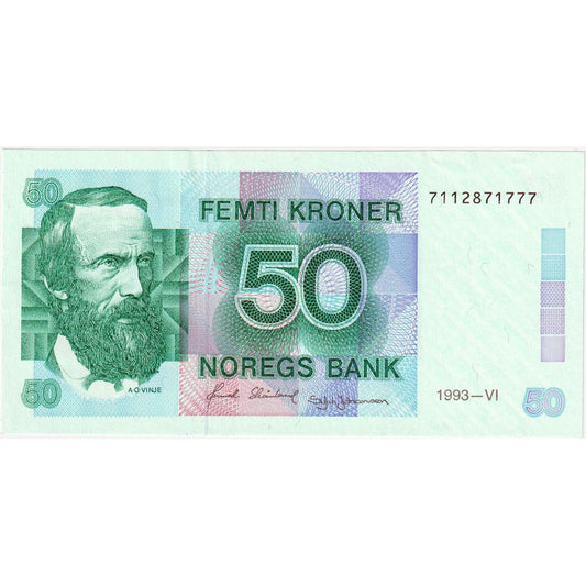 Norsko, 
  
  50 korun, 
  
  UNC(60–62)