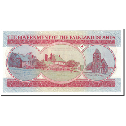 Bankovka, 
  
  Falklandské ostrovy, 
  
  5 liber