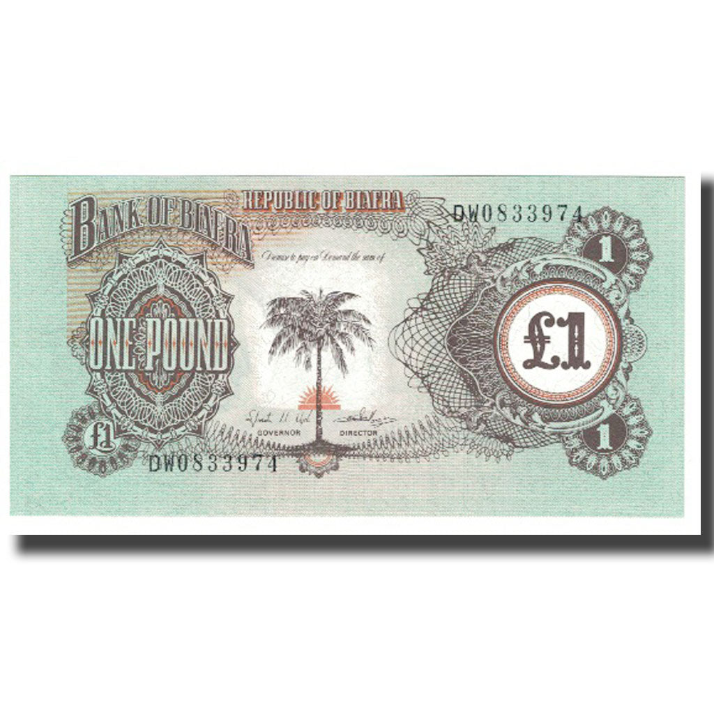 Bankovka, 
  
  Biafra, 
  
  1 libra