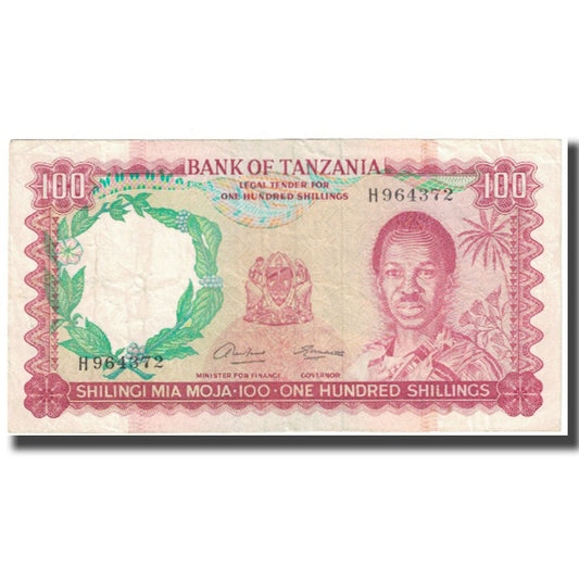 Tanzanie, 
  
  100 šilinků, 
  
  EF(40-45)