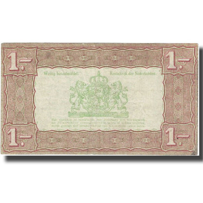 Bankovka, 
  
  Nizozemí, 
  
  1 zlatý