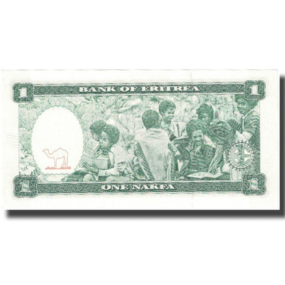 Bankovka, 
  
  Eritrea, 
  
  1 Nakfa