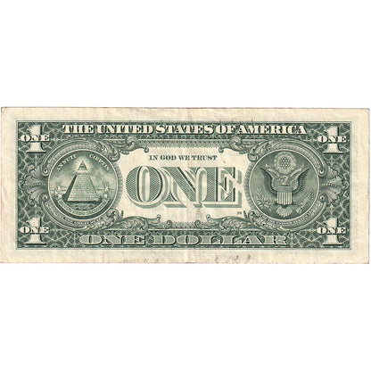 Spojené státy, 
  
  1 dolar, 
  
  VF(30-35)