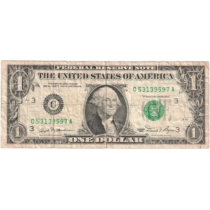 Spojené státy, 
  
  1 dolar, 
  
  1981