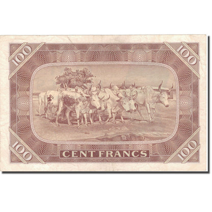 Bankovka, 
  
  Mali, 
  
  100 franků