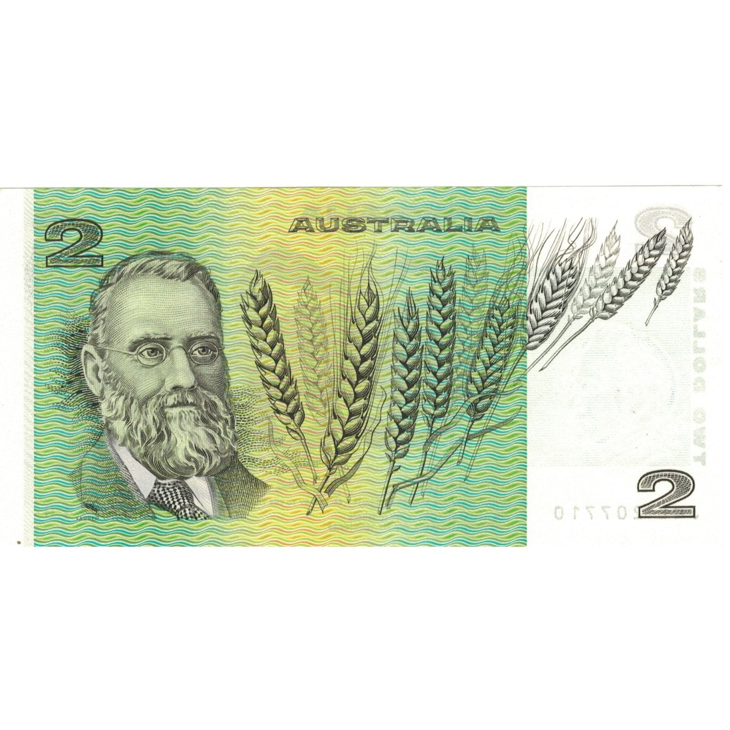 Bankovka, 
  
  Austrálie, 
  
  2 dolary
